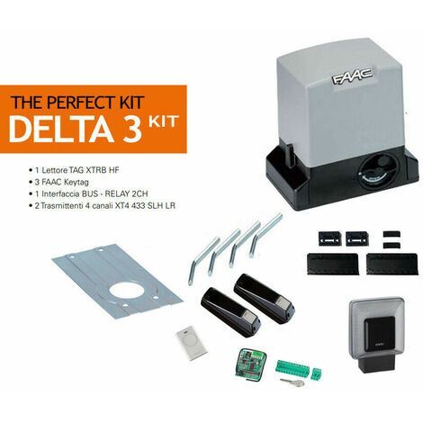 DELTA3 KIT 230V PERFECT - FAAC 105918 DELTA3 KIT 230V PERFECT - FAAC 105918
