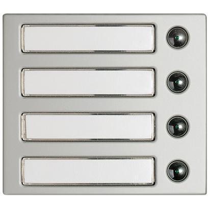 SFERA - FRONTALE CON 4 PULSANTI ALLMETALL - BTICINO 332241 SFERA - FRONTALE CON 4 PULSANTI ALLMETALL - BTICINO 332241